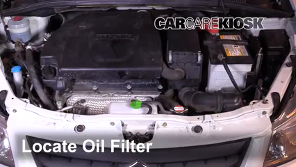Oil & Filter Change Suzuki SX4 (2007-2013) - 2007 Suzuki SX4 Sport 2.0L